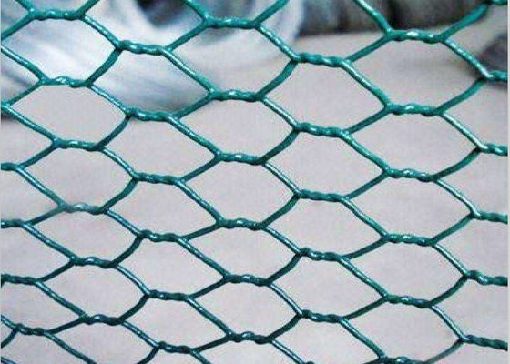 Το PVC έντυσε το 1/2» Χ 1/2 «BWG27 0.41mm εξαγωνική αλιεία με δίχτυα καλωδίων