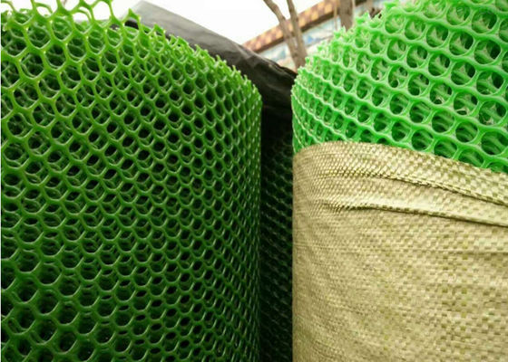 Hdpe χρώματος πλέγματος πλαστικής αλιείας με δίχτυα πιστοποιητικών Iso9001 2015 πράσινο επίπεδο 10x10mm