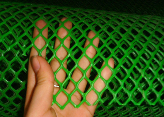 πράσινο πλαστικό πλέγμα 0.1cm πιστοποιητικών 20mmx20mm Iso9001 Apeture